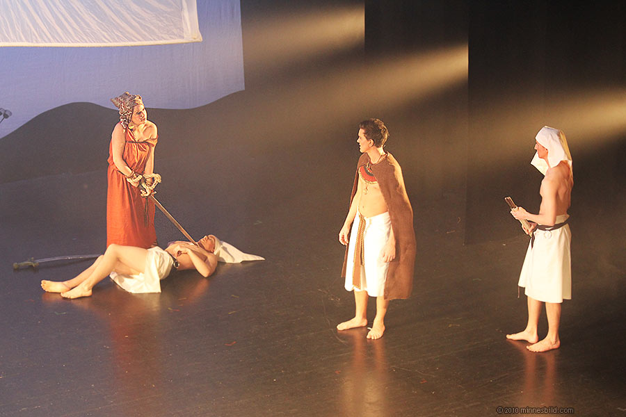 Aida, föreställning på Lunds Stadsteater