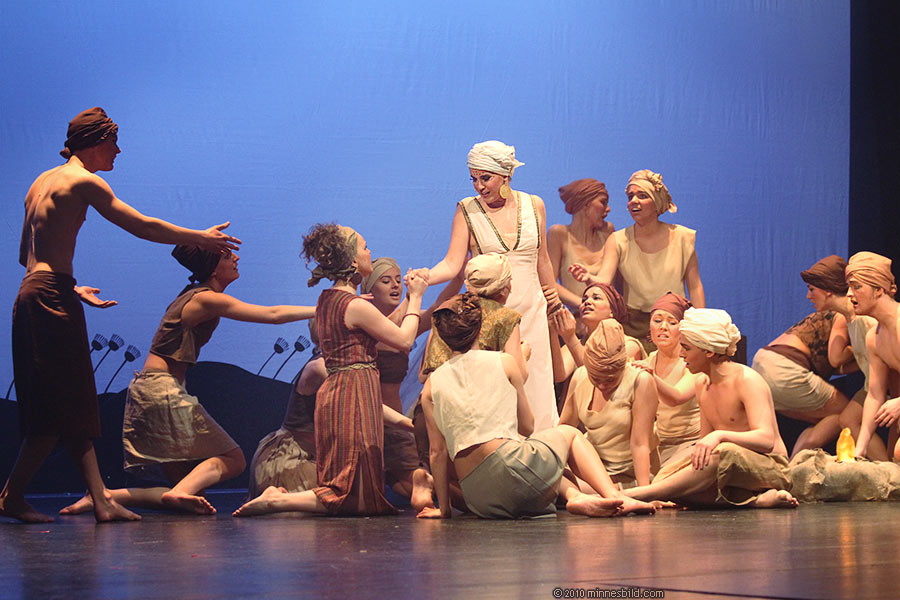 Aida, föreställning på Lunds Stadsteater