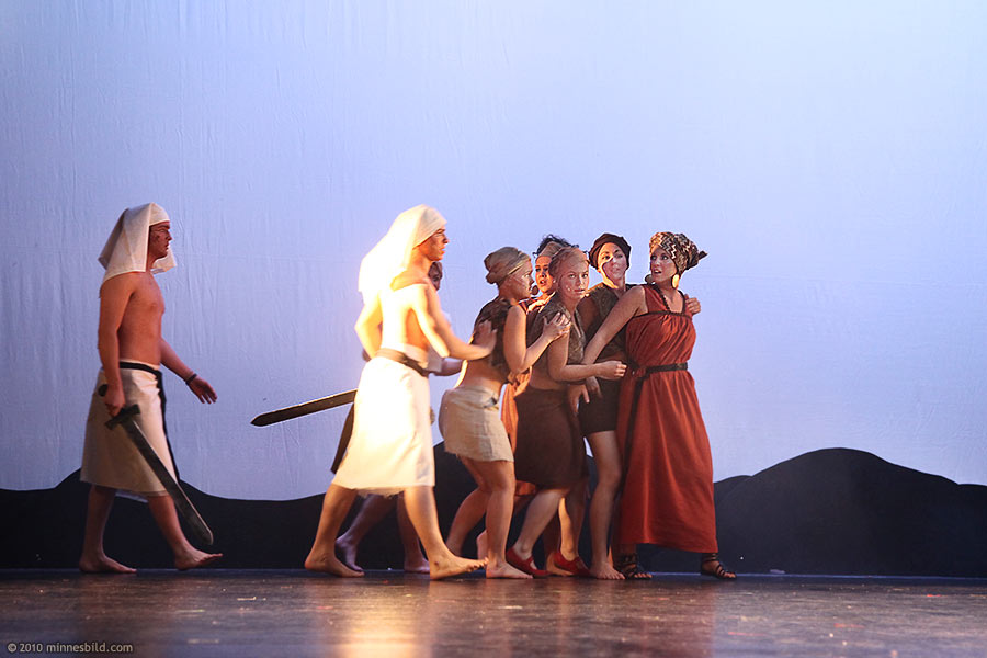 Aida, föreställning på Lunds Stadsteater