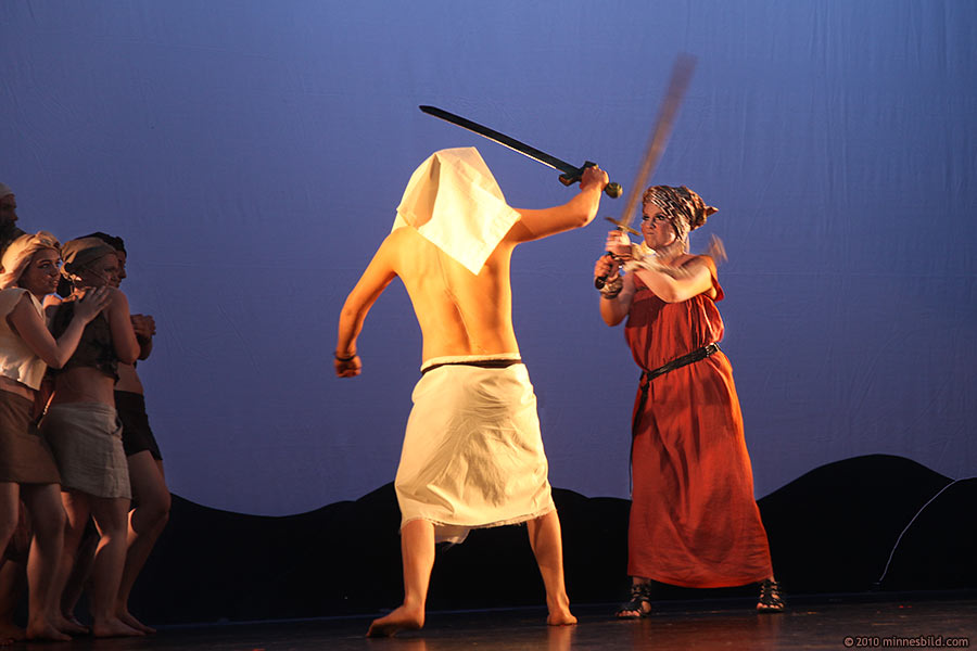 Aida, föreställning på Lunds Stadsteater