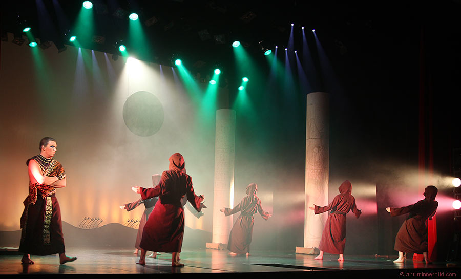 Aida, föreställning på Lunds Stadsteater