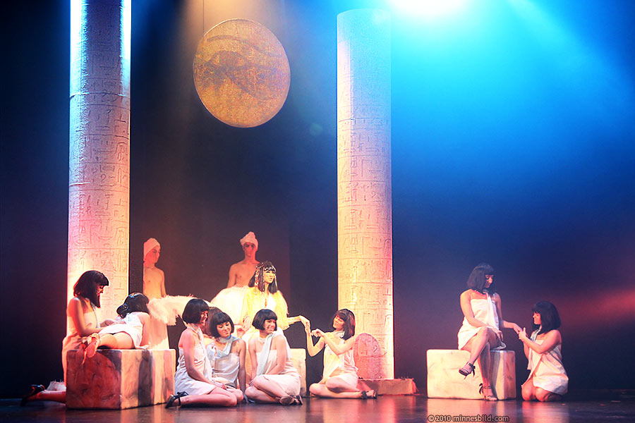 Aida, föreställning på Lunds Stadsteater