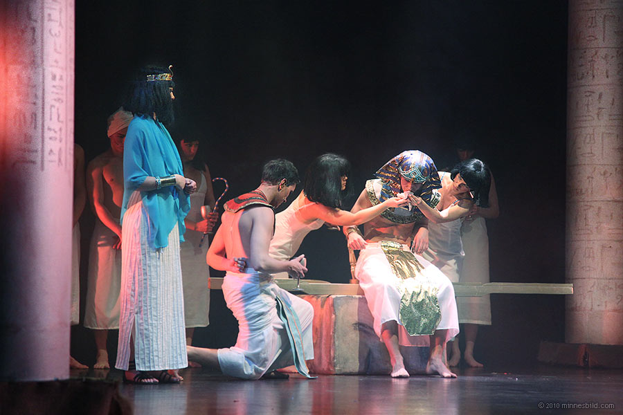 Aida, föreställning på Lunds Stadsteater