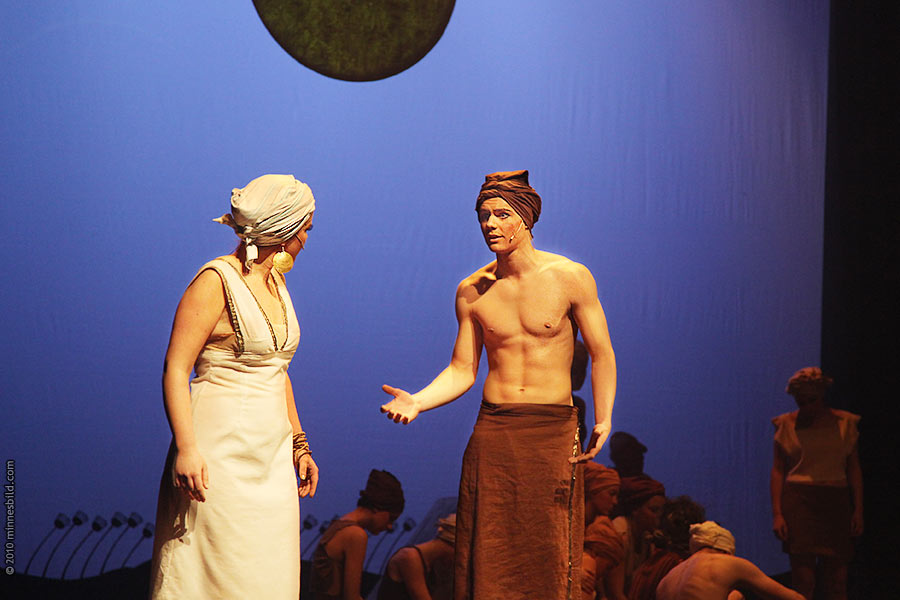 Aida, föreställning på Lunds Stadsteater