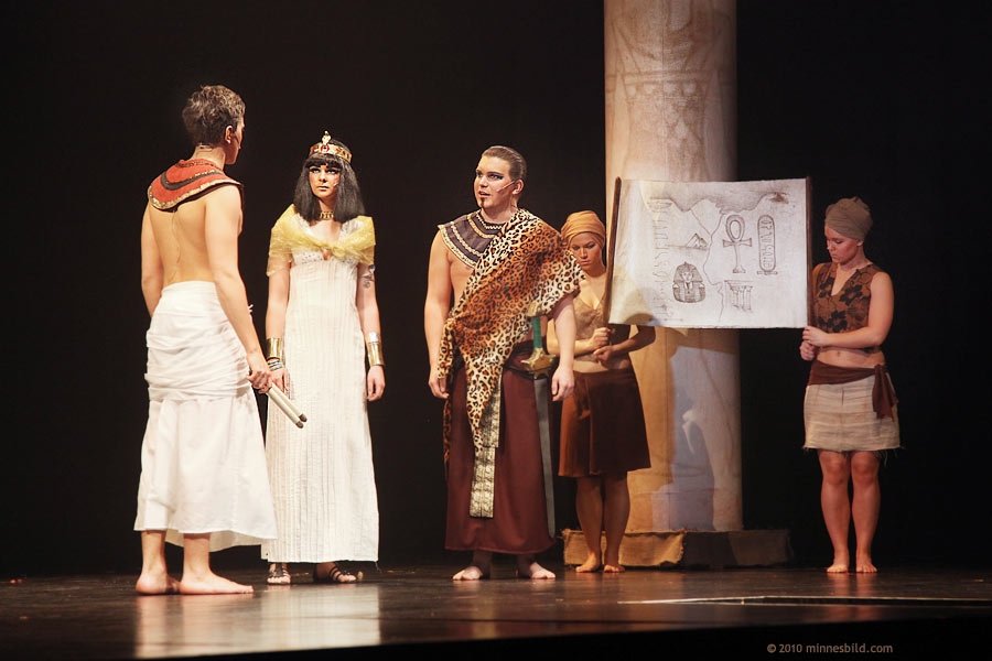 Aida, föreställning på Lunds Stadsteater