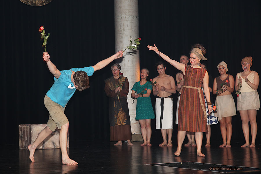 Aida, föreställning på Lunds Stadsteater