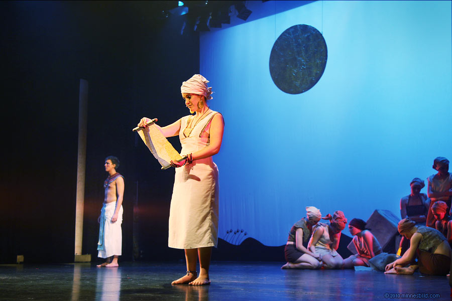 Aida, föreställning på Lunds Stadsteater