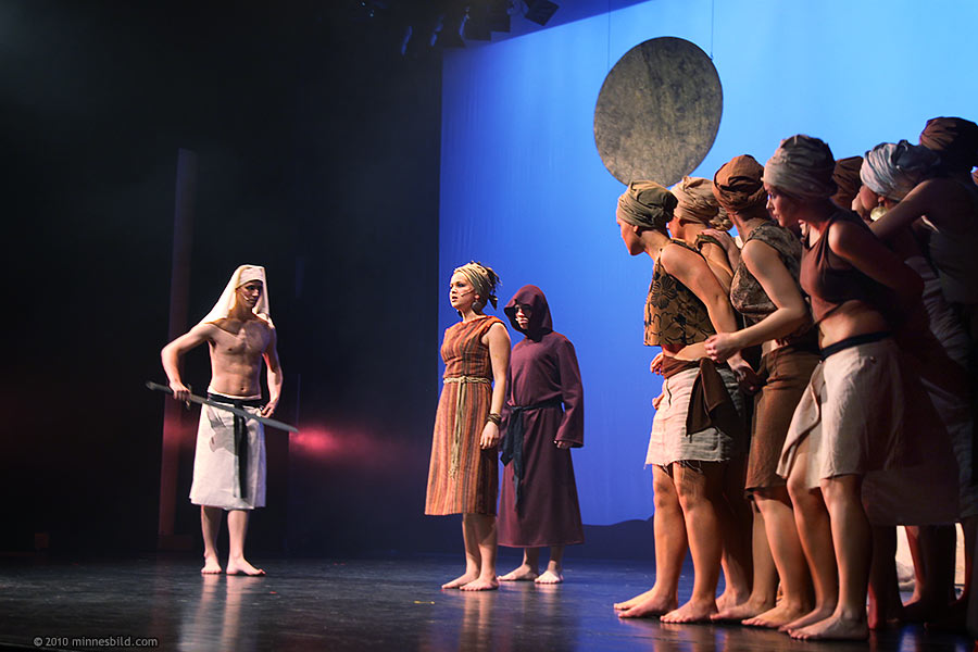 Aida, föreställning på Lunds Stadsteater