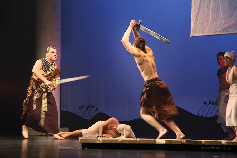 Aida, föreställning på Lunds Stadsteater